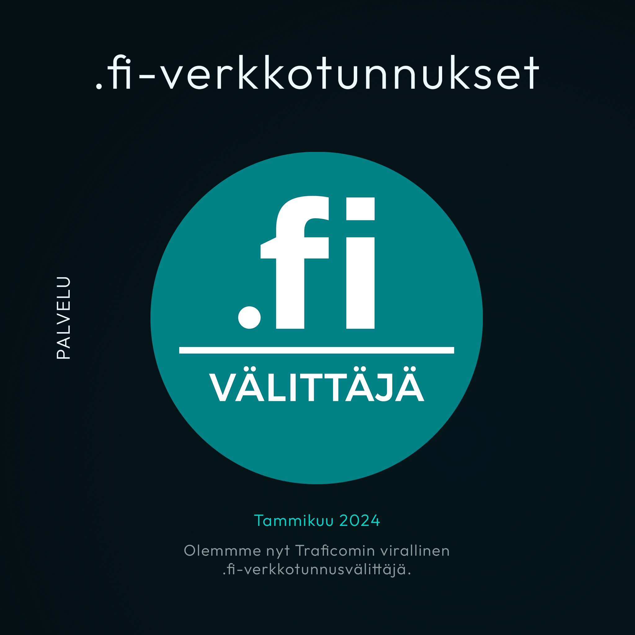 Kauttamme nyt .fi -domainit
